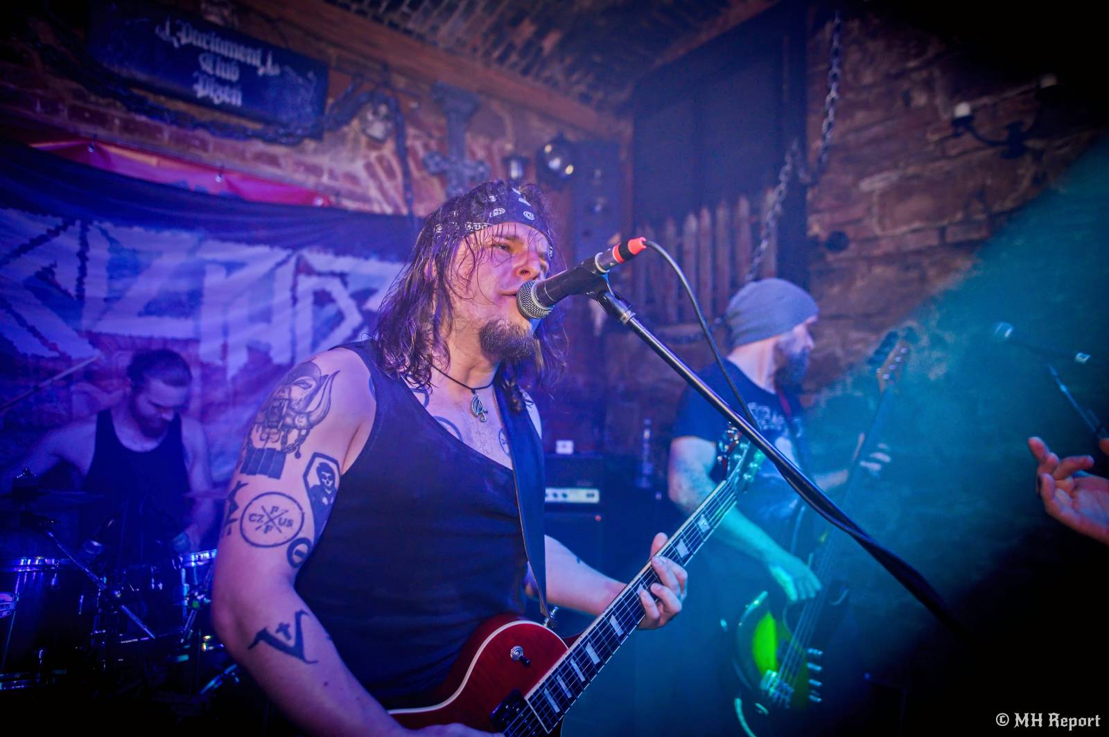 Plzeňský Parlament hostil thrashový večer. Dorazili Exorcizphobia, Deadroots a Krusadist