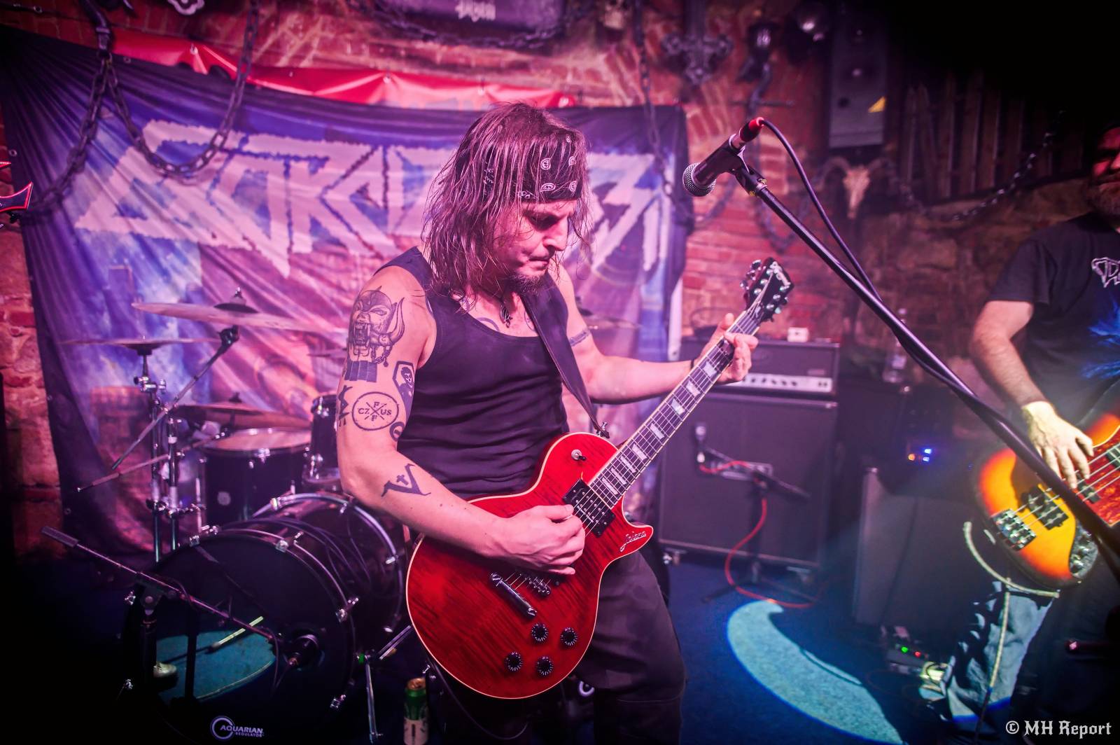 Plzeňský Parlament hostil thrashový večer. Dorazili Exorcizphobia, Deadroots a Krusadist