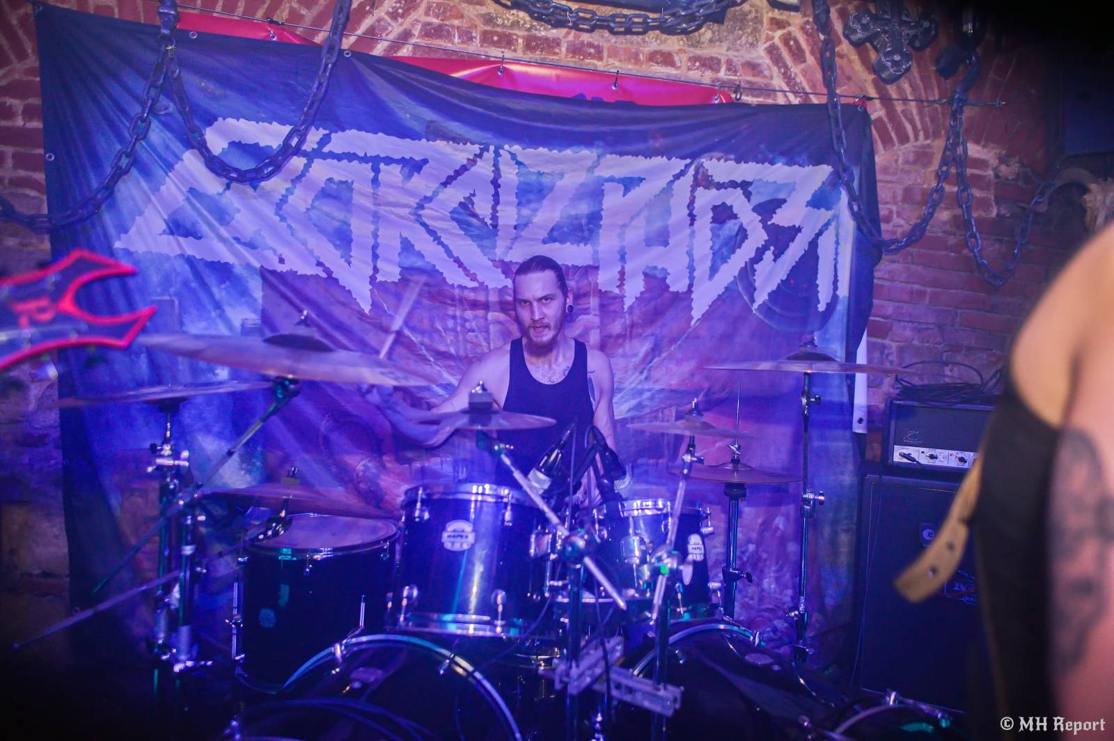 Plzeňský Parlament hostil thrashový večer. Dorazili Exorcizphobia, Deadroots a Krusadist