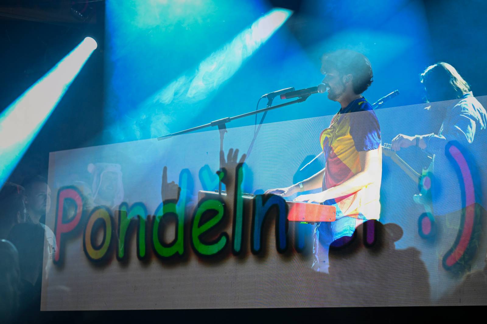 Elektrïck Mann rozparádil vyprodaný Lucerna Music Bar. Dámy ukazovaly vnady, pánové chlouby