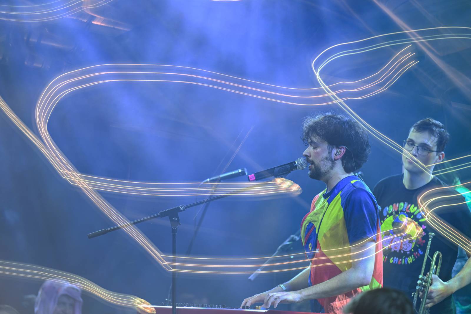 Elektrïck Mann rozparádil vyprodaný Lucerna Music Bar. Dámy ukazovaly vnady, pánové chlouby