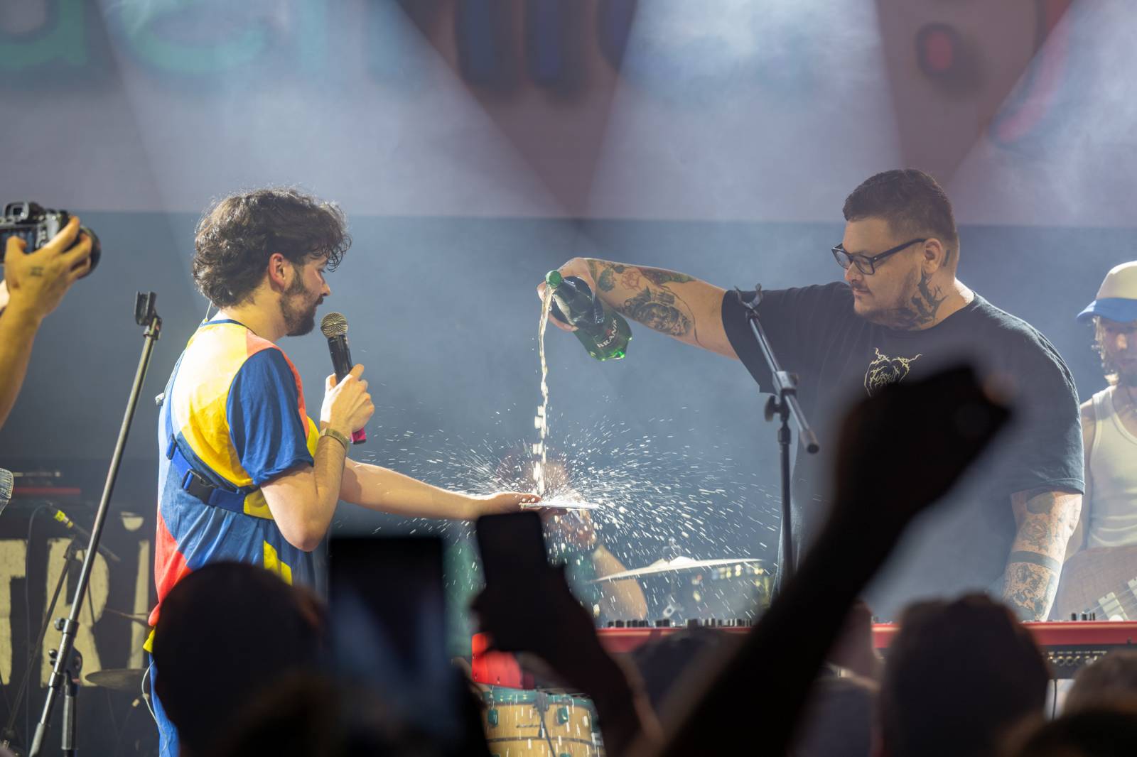 Elektrïck Mann rozparádil vyprodaný Lucerna Music Bar. Dámy ukazovaly vnady, pánové chlouby