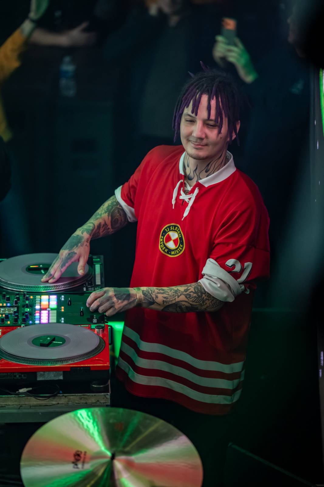 Elektrïck Mann rozparádil vyprodaný Lucerna Music Bar. Dámy ukazovaly vnady, pánové chlouby