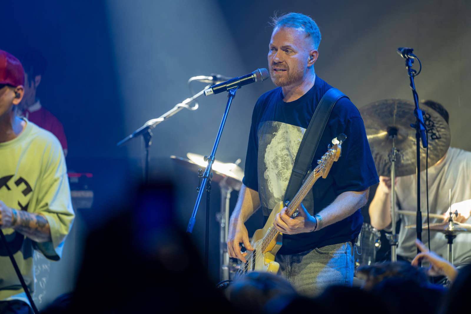 Elektrïck Mann rozparádil vyprodaný Lucerna Music Bar. Dámy ukazovaly vnady, pánové chlouby