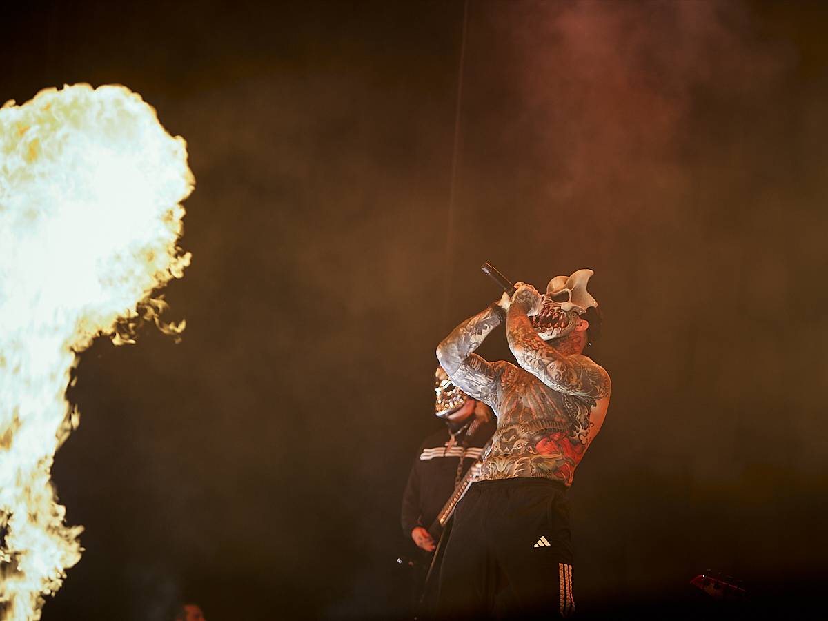 Rozzlobení grizzlyové Slaughter to Prevail s hosty Suicide Silence a Dying Fetus odpálili ohnivou show ve Foru Karlín