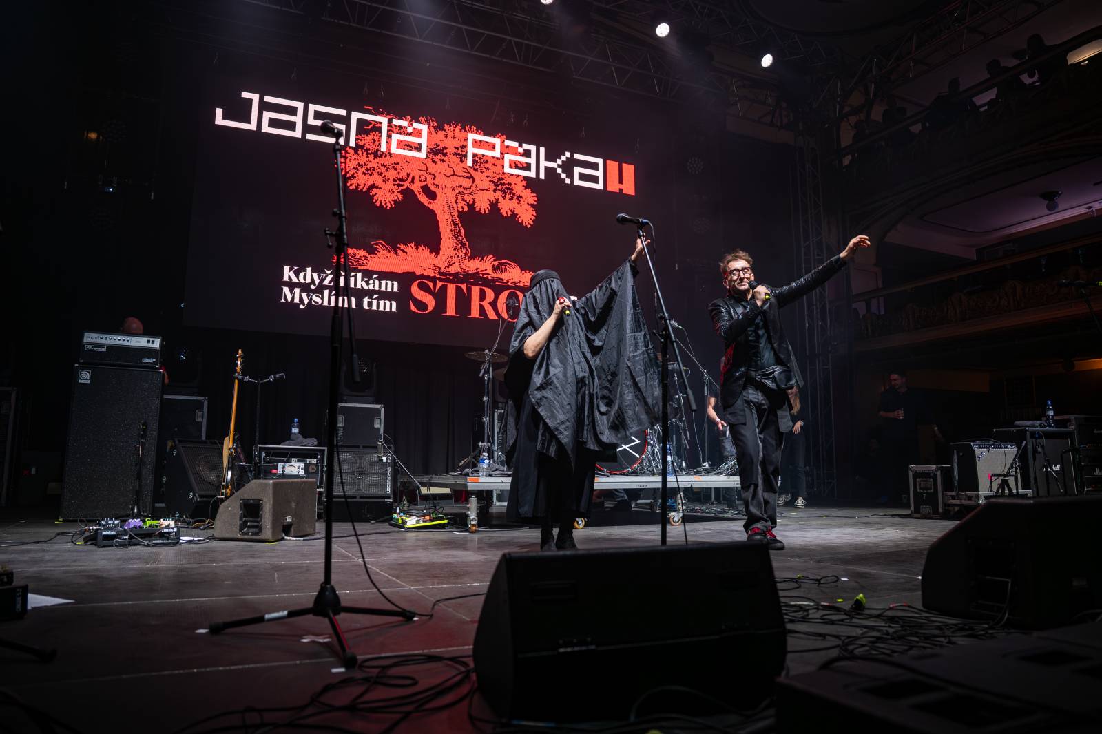 Jasná Páka a Hudba Praha bavily fanoušky téměř do půlnoci, v Lucerně vzpomínaly na Michala Ambrože