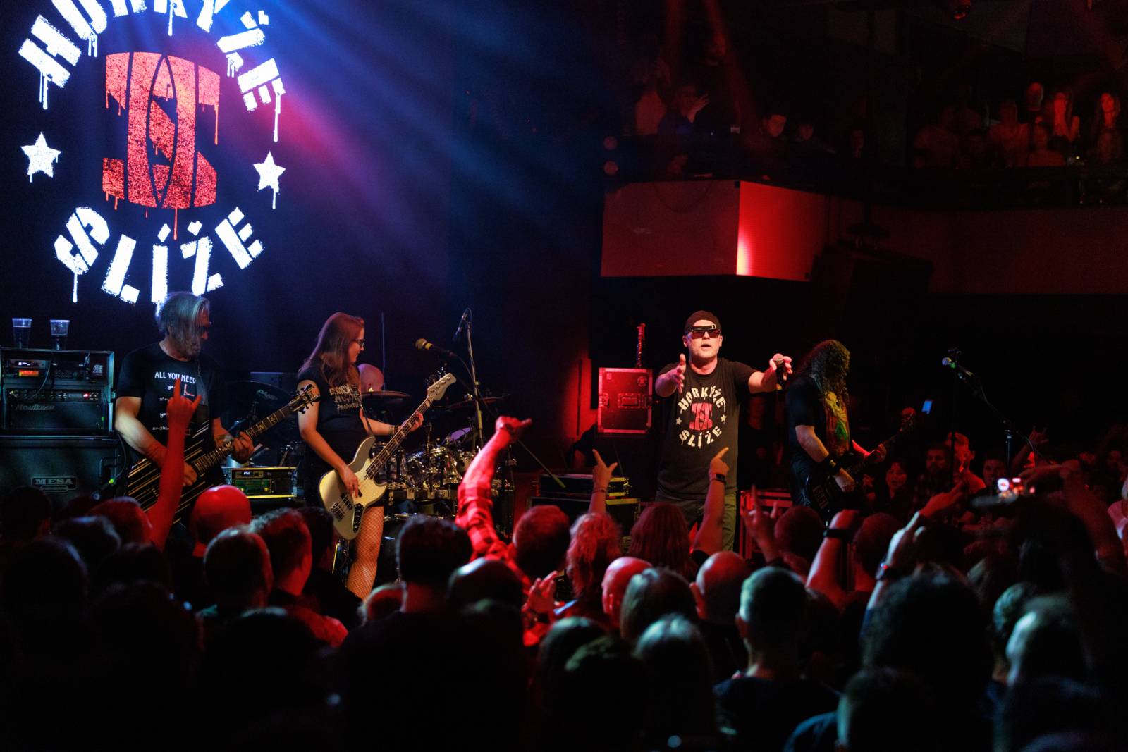 Horkýže Slíže opět vyprodali Lucerna Music Bar. Slovenská legenda předvedla v Praze energickou show