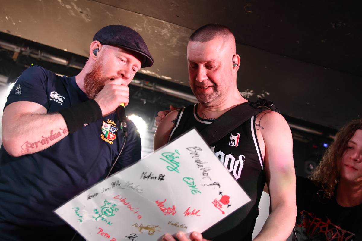 Hardcore nářez v Rock Café. Status Praesents oslavili 30 let a pokřtili singl Ready To Fly