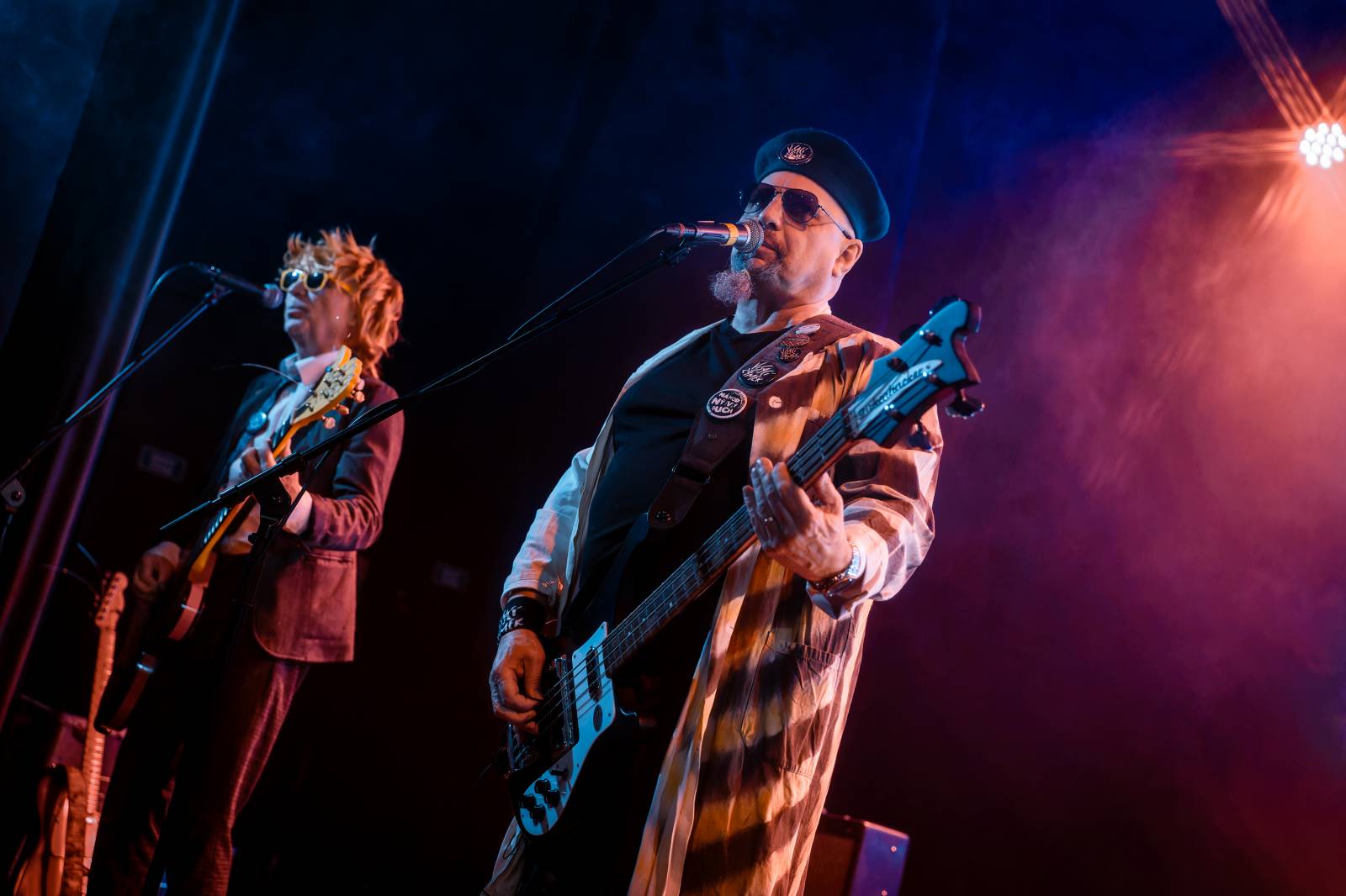 Punková jízda v Paláci Akropolis. Visací zámek nabídl průřez svou tvorbou