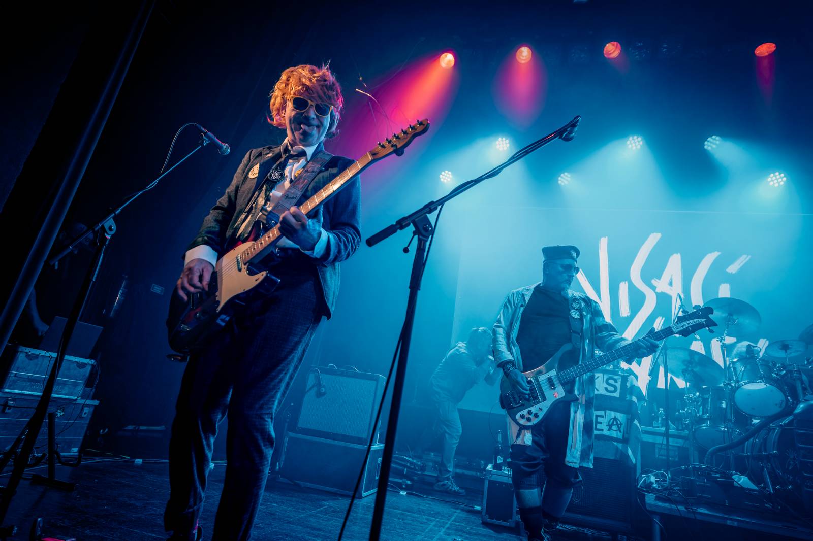 Punková jízda v Paláci Akropolis. Visací zámek nabídl průřez svou tvorbou