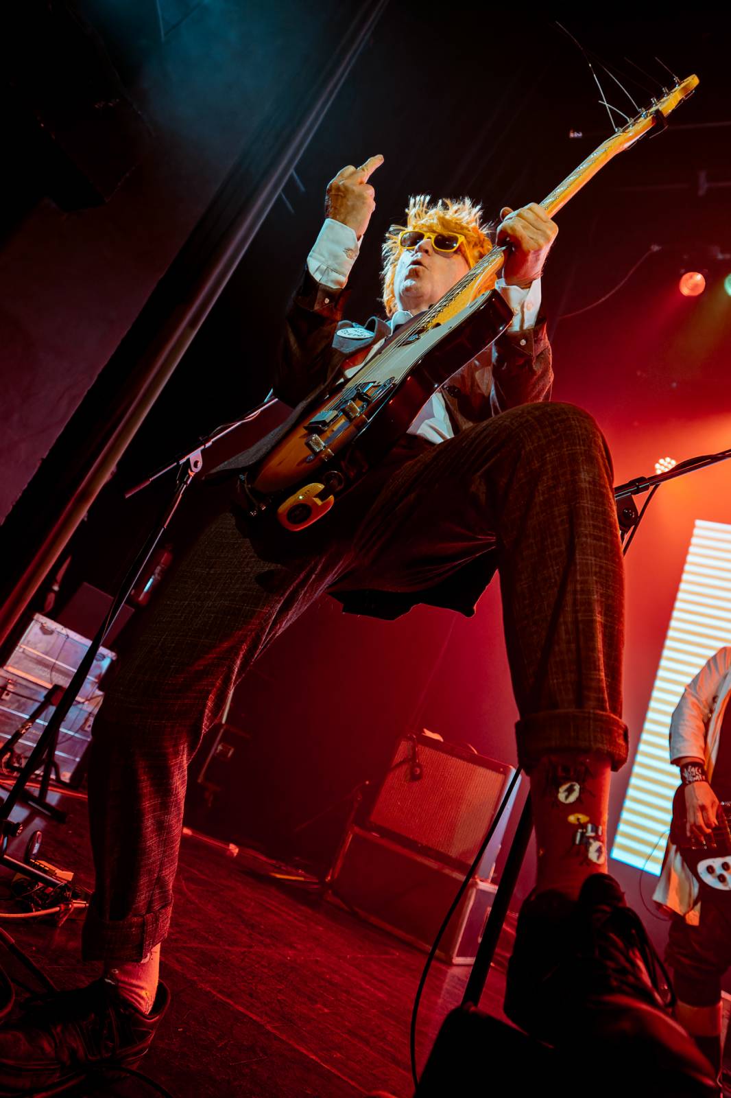 Punková jízda v Paláci Akropolis. Visací zámek nabídl průřez svou tvorbou