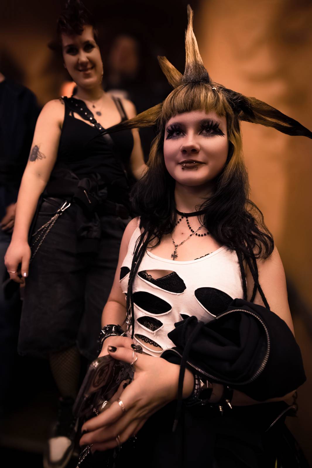 Punková jízda v Paláci Akropolis. Visací zámek nabídl průřez svou tvorbou