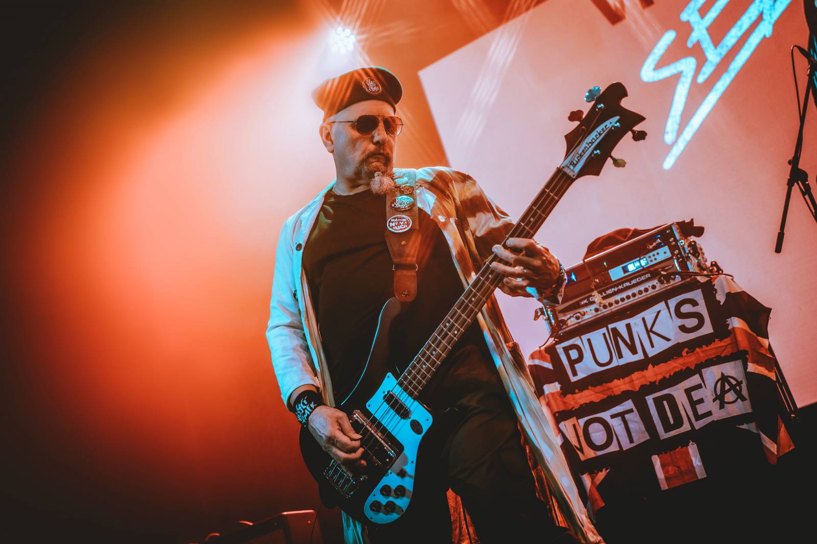 Punková jízda v Paláci Akropolis. Visací zámek nabídl průřez svou tvorbou