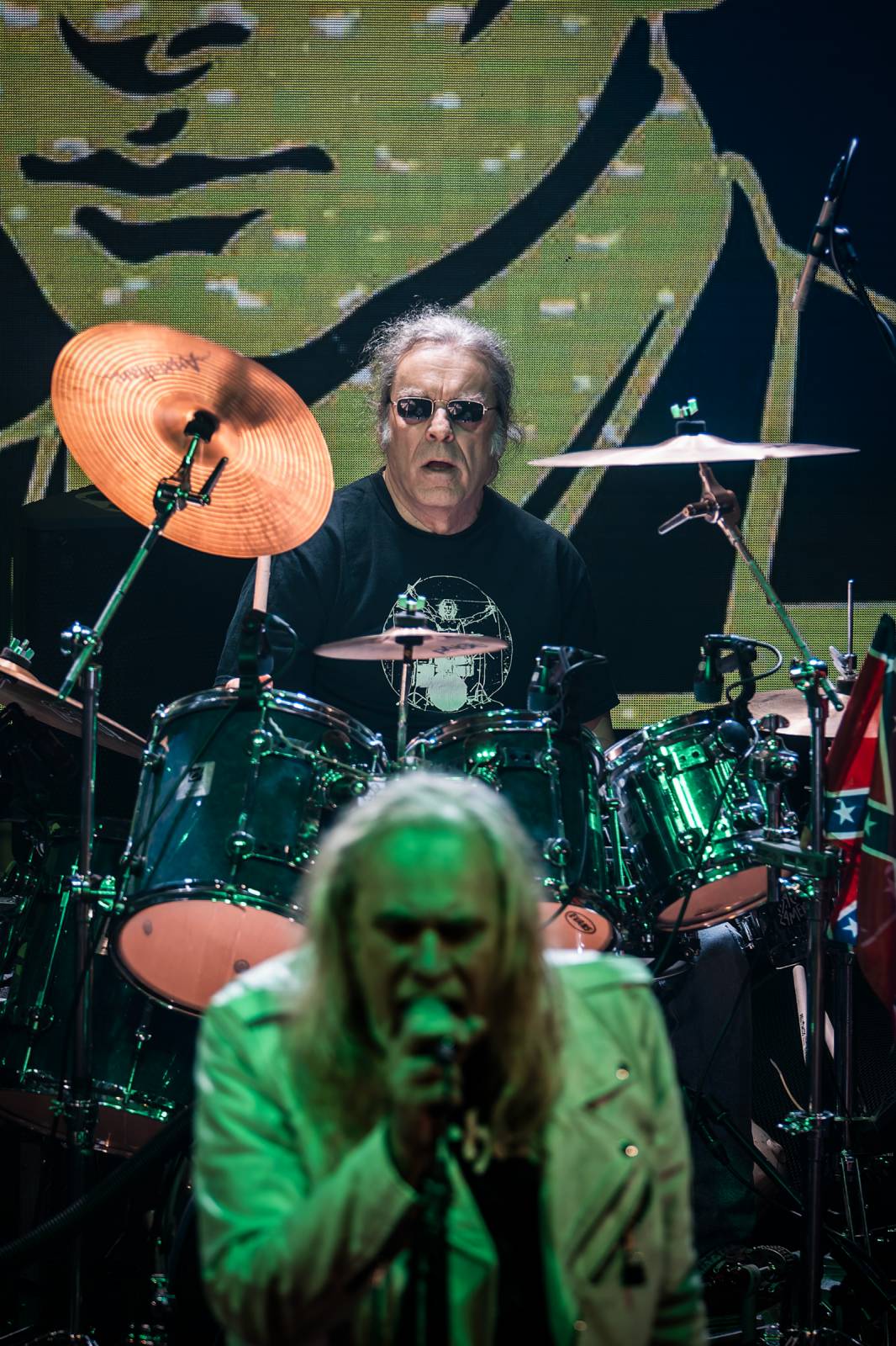 Punková jízda v Paláci Akropolis. Visací zámek nabídl průřez svou tvorbou