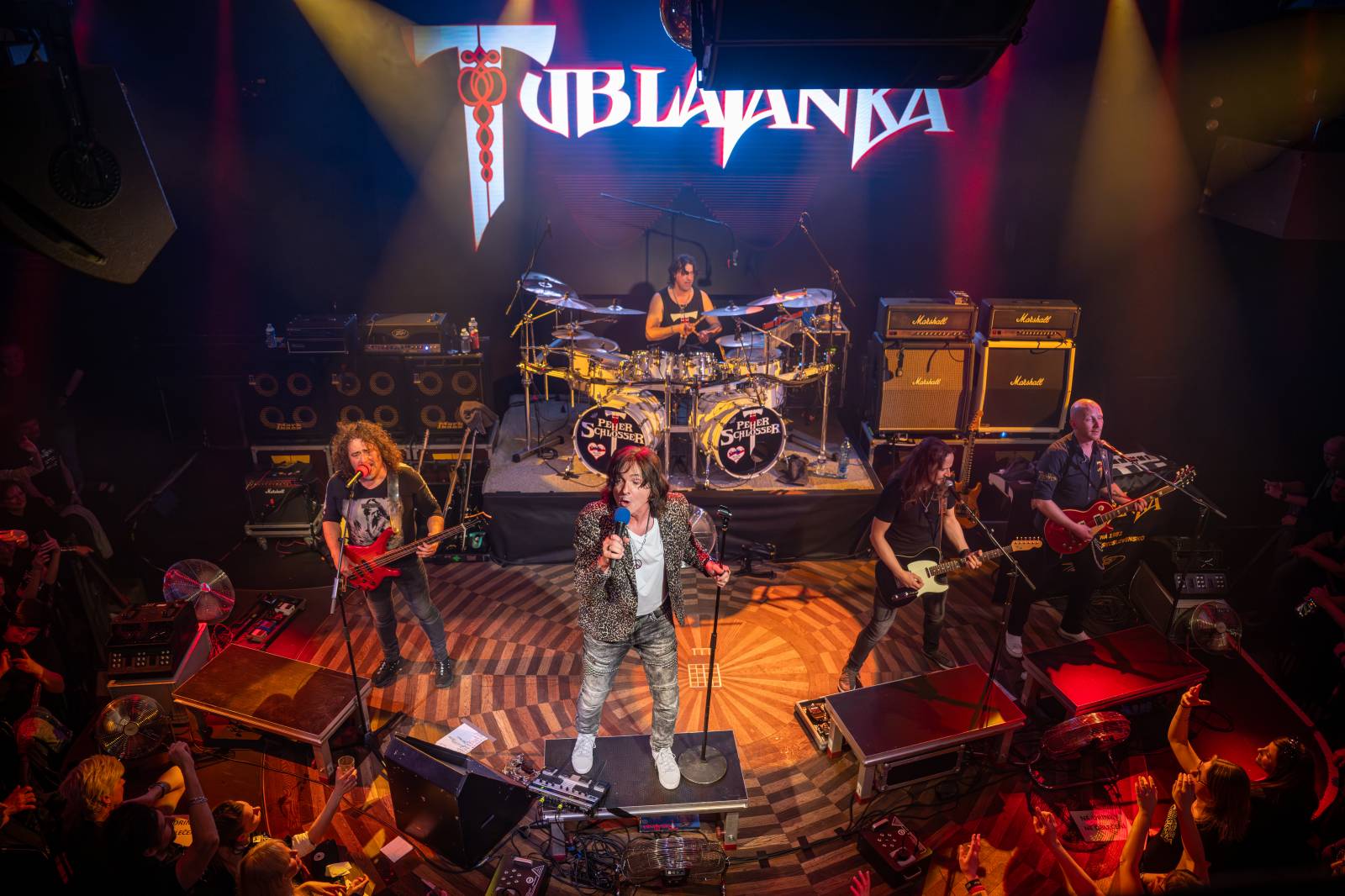 Slovenská legenda Tublatanka dorazila do Prahy, Lucerna Music Bar rozezpívala svými největšími hity