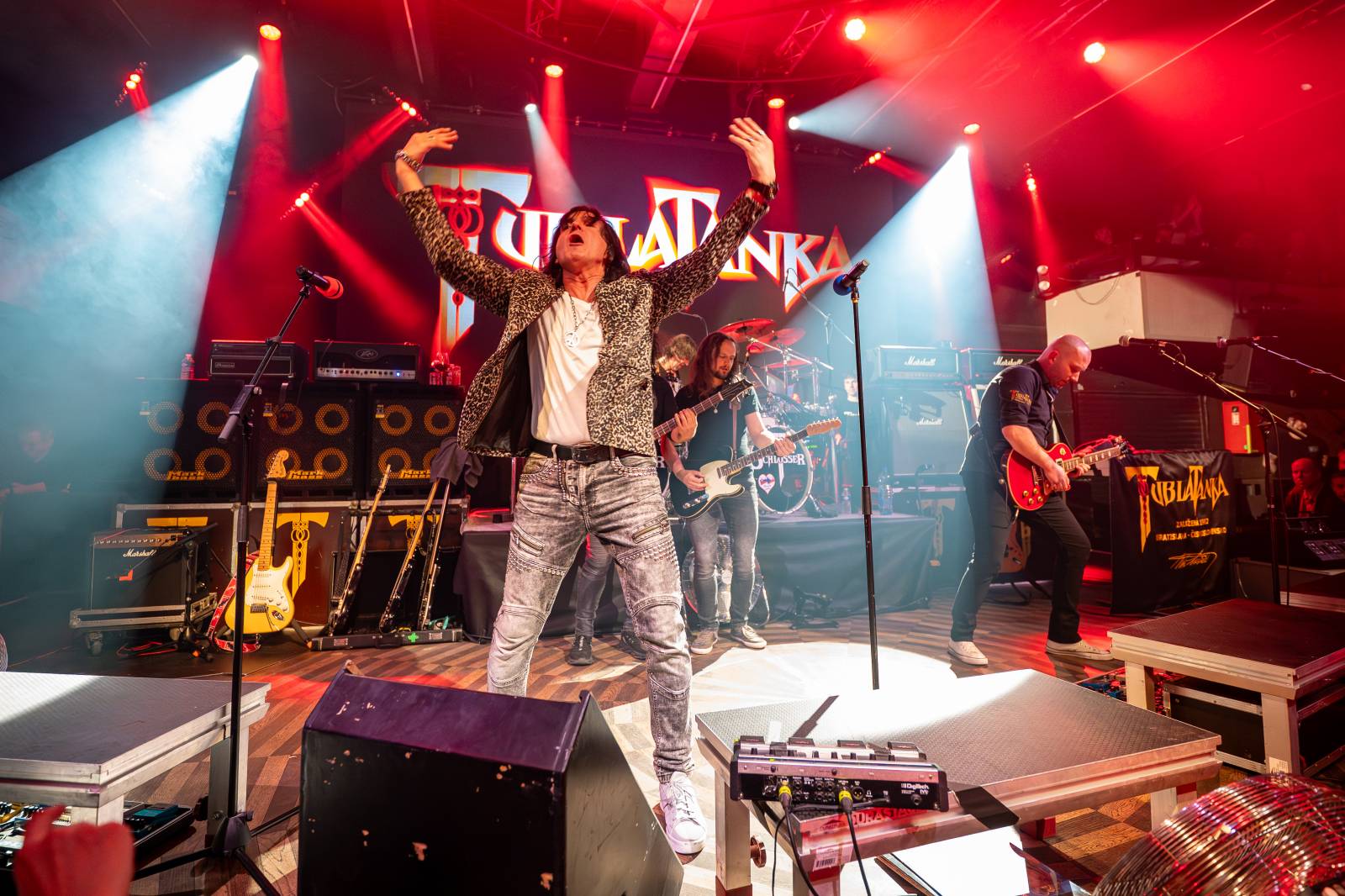 Slovenská legenda Tublatanka dorazila do Prahy, Lucerna Music Bar rozezpívala svými největšími hity