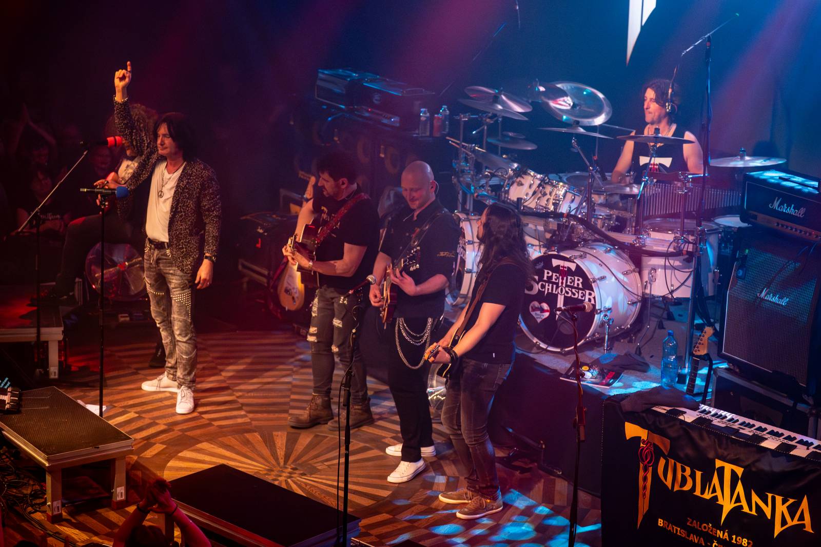 Slovenská legenda Tublatanka dorazila do Prahy, Lucerna Music Bar rozezpívala svými největšími hity
