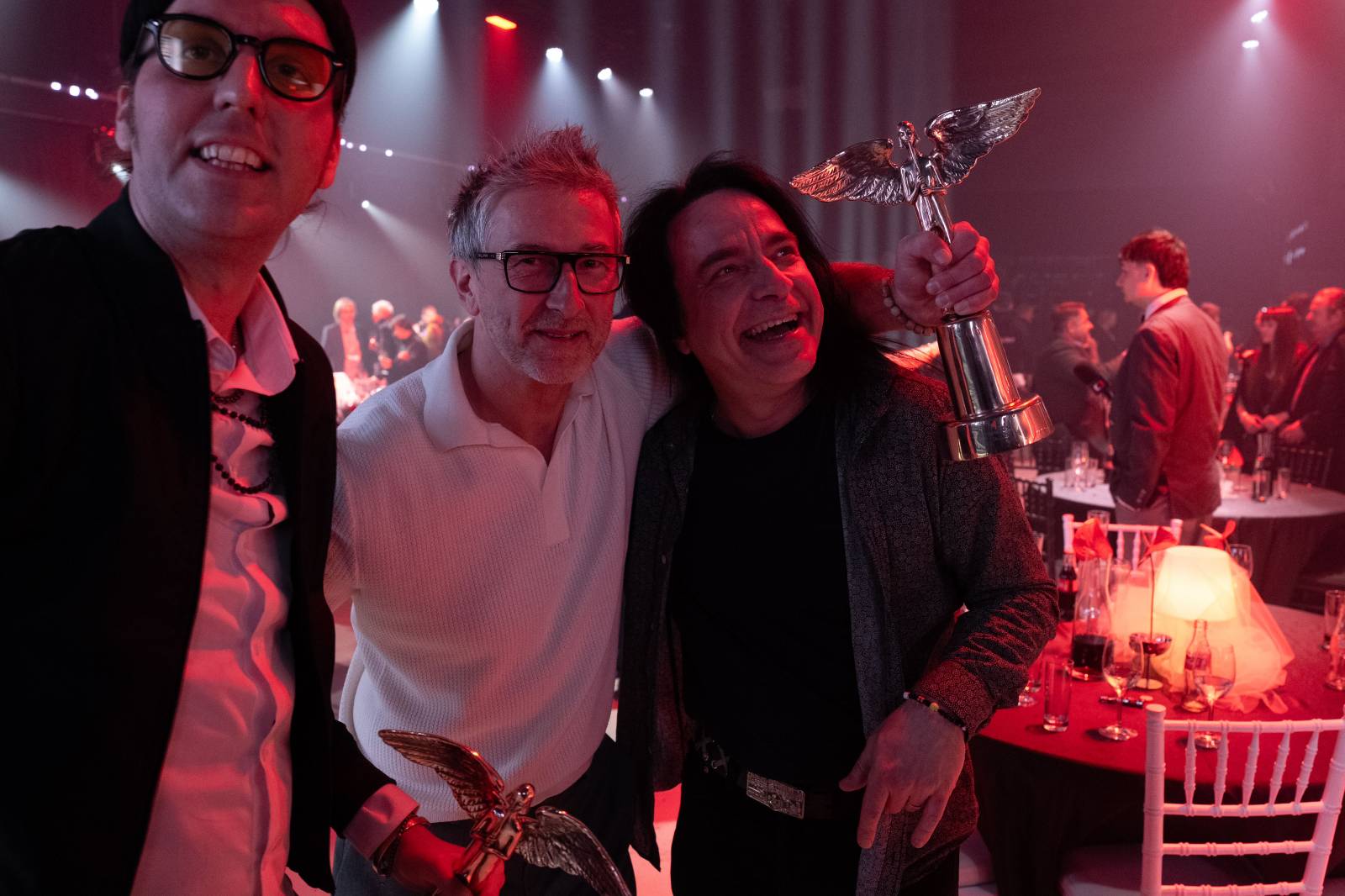 V zákulisí Cen Anděl. Radovali se Michal Prokop či Mňága a Žďorp, dorazili i Ewa Farna, Ben Cristovao nebo Lenny