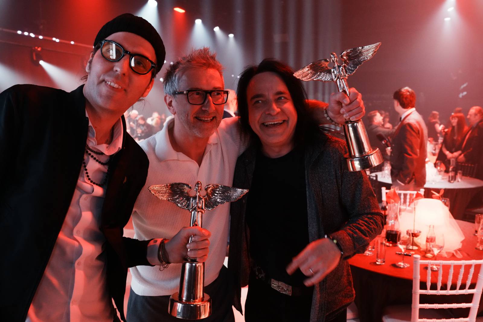 V zákulisí Cen Anděl. Radovali se Michal Prokop či Mňága a Žďorp, dorazili i Ewa Farna, Ben Cristovao nebo Lenny