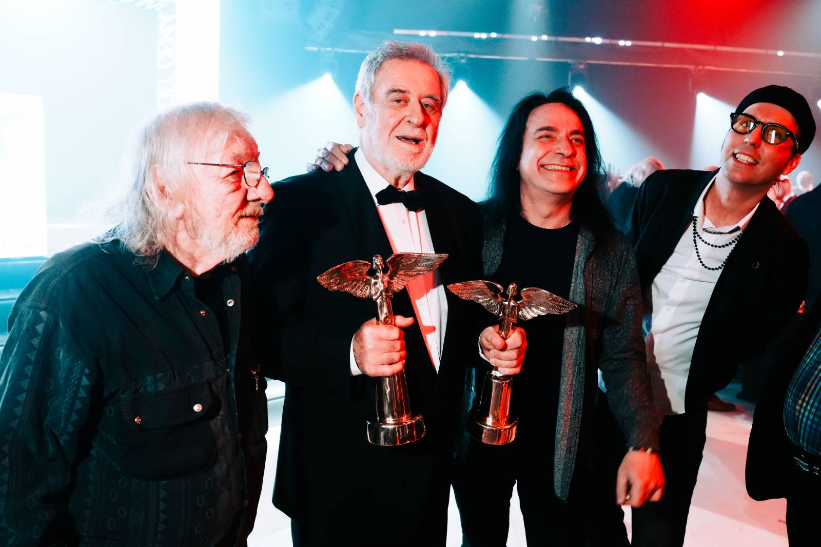V zákulisí Cen Anděl. Radovali se Michal Prokop či Mňága a Žďorp, dorazili i Ewa Farna, Ben Cristovao nebo Lenny