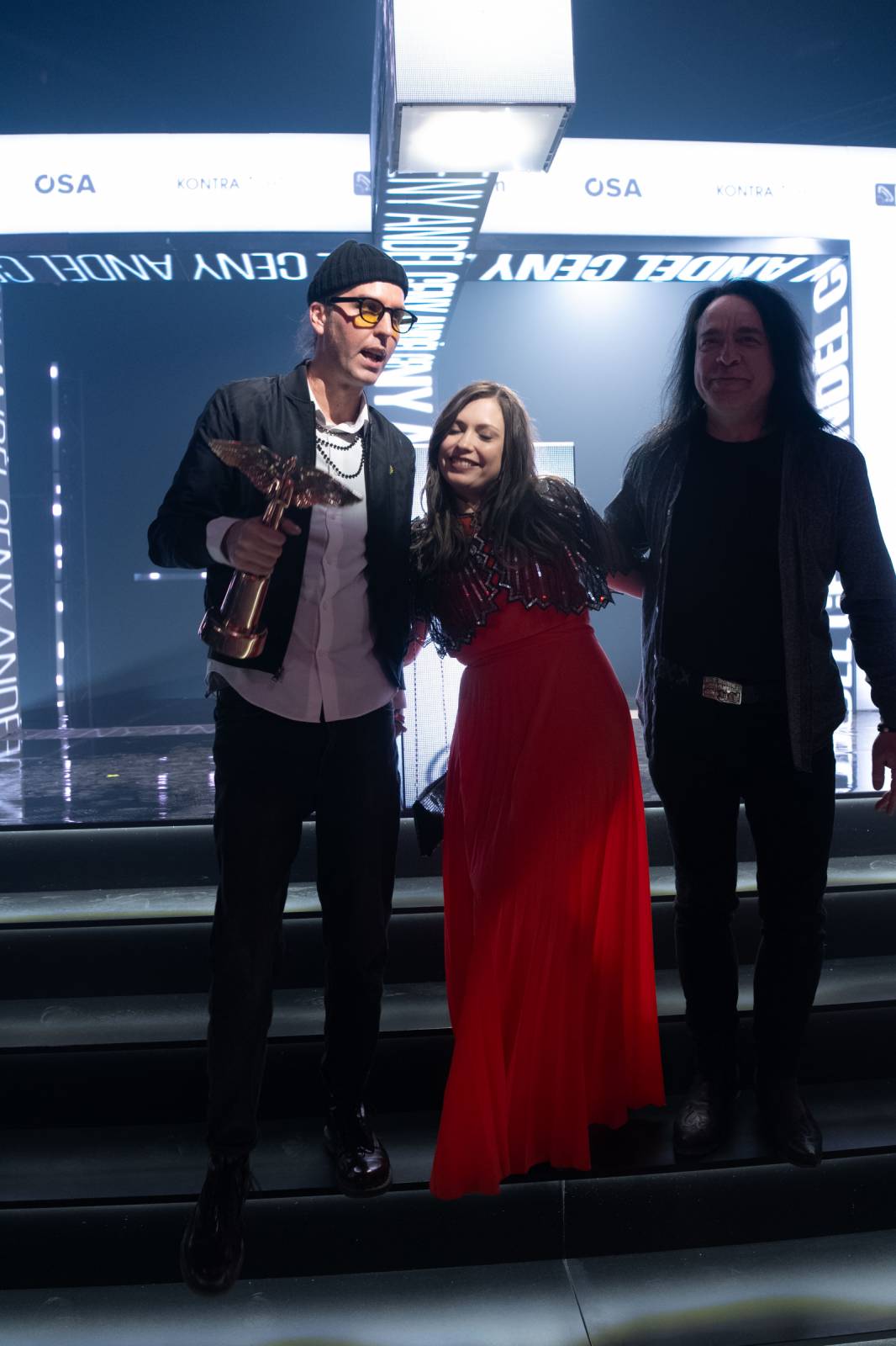 V zákulisí Cen Anděl. Radovali se Michal Prokop či Mňága a Žďorp, dorazili i Ewa Farna, Ben Cristovao nebo Lenny