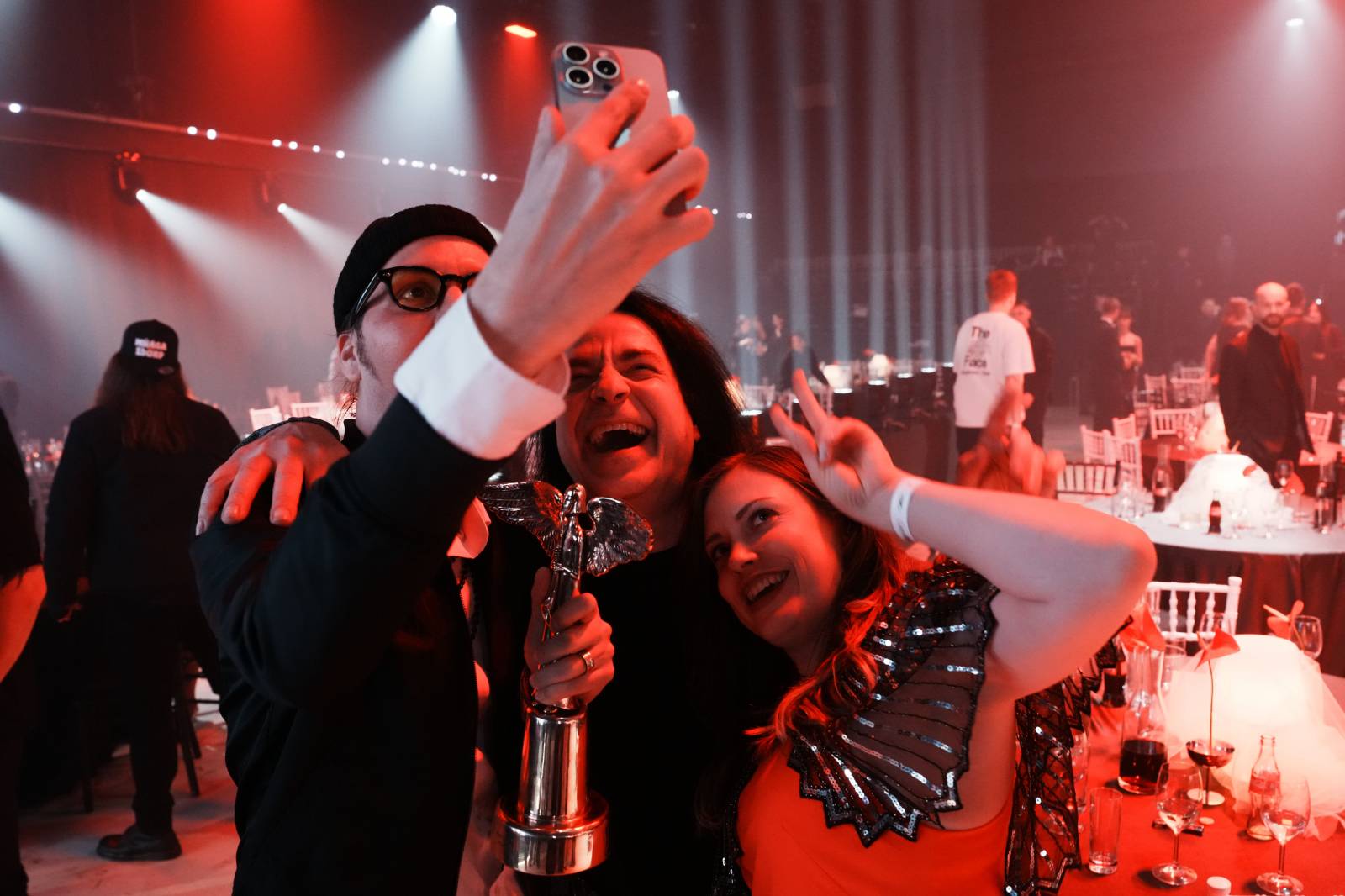 V zákulisí Cen Anděl. Radovali se Michal Prokop či Mňága a Žďorp, dorazili i Ewa Farna, Ben Cristovao nebo Lenny