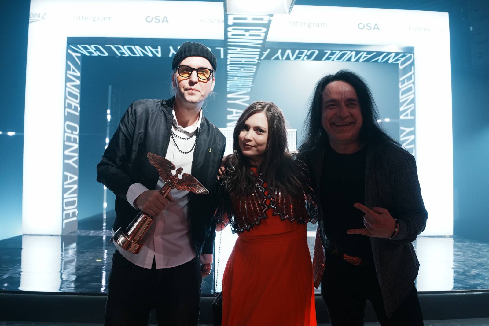 V zákulisí Cen Anděl. Radovali se Michal Prokop či Mňága a Žďorp, dorazili i Ewa Farna, Ben Cristovao nebo Lenny