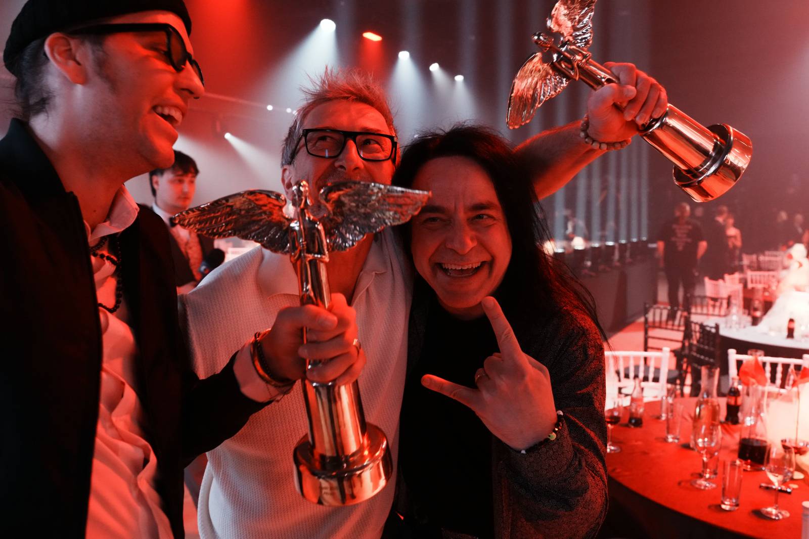 V zákulisí Cen Anděl. Radovali se Michal Prokop či Mňága a Žďorp, dorazili i Ewa Farna, Ben Cristovao nebo Lenny