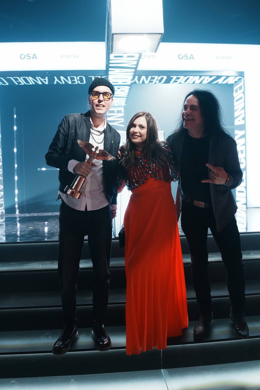 V zákulisí Cen Anděl. Radovali se Michal Prokop či Mňága a Žďorp, dorazili i Ewa Farna, Ben Cristovao nebo Lenny