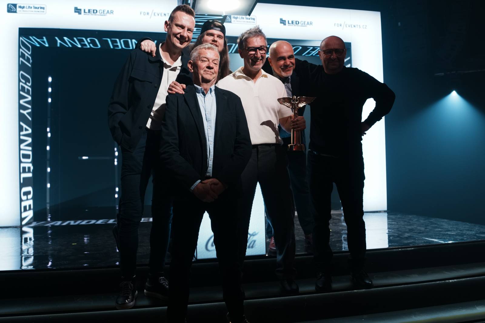 V zákulisí Cen Anděl. Radovali se Michal Prokop či Mňága a Žďorp, dorazili i Ewa Farna, Ben Cristovao nebo Lenny