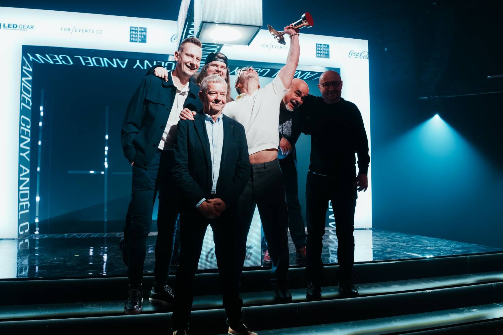 V zákulisí Cen Anděl. Radovali se Michal Prokop či Mňága a Žďorp, dorazili i Ewa Farna, Ben Cristovao nebo Lenny