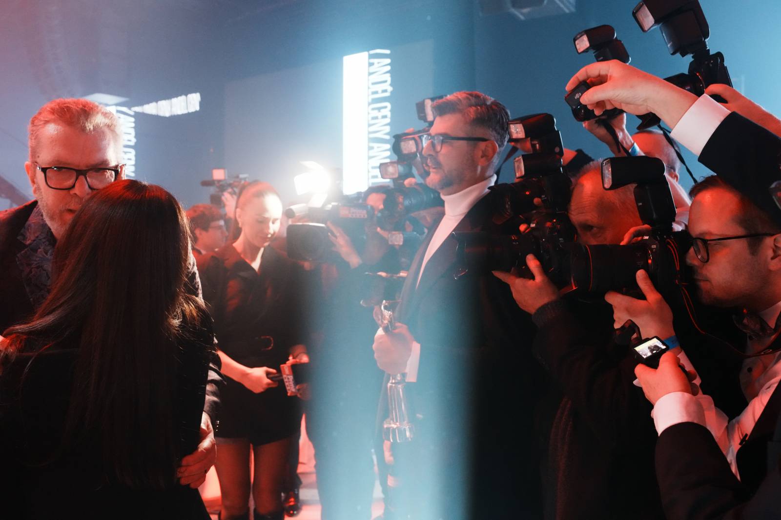 V zákulisí Cen Anděl. Radovali se Michal Prokop či Mňága a Žďorp, dorazili i Ewa Farna, Ben Cristovao nebo Lenny