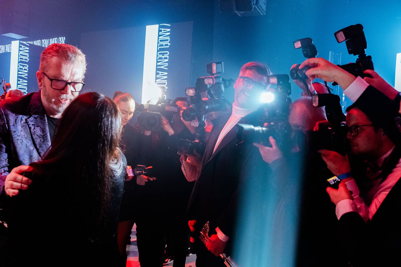 V zákulisí Cen Anděl. Radovali se Michal Prokop či Mňága a Žďorp, dorazili i Ewa Farna, Ben Cristovao nebo Lenny