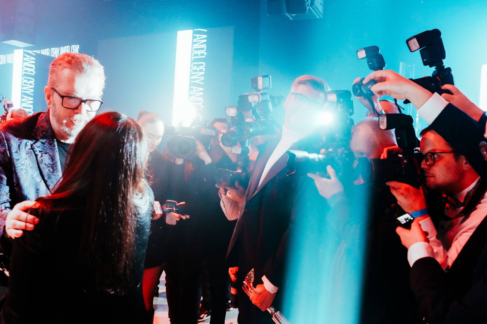V zákulisí Cen Anděl. Radovali se Michal Prokop či Mňága a Žďorp, dorazili i Ewa Farna, Ben Cristovao nebo Lenny