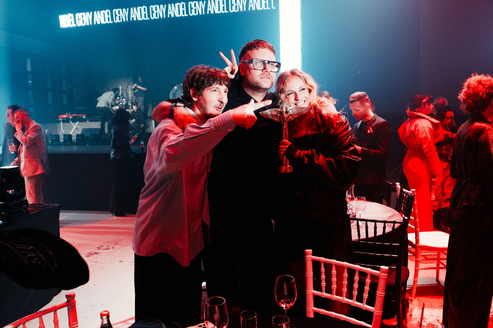 V zákulisí Cen Anděl. Radovali se Michal Prokop či Mňága a Žďorp, dorazili i Ewa Farna, Ben Cristovao nebo Lenny