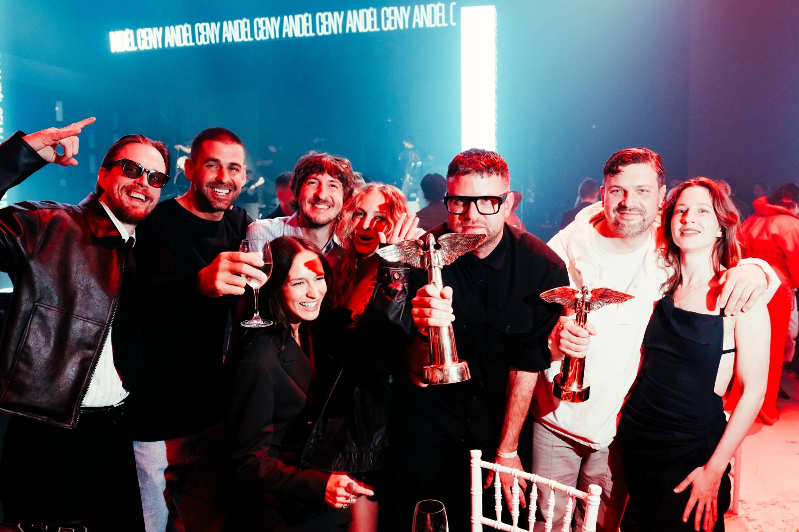 V zákulisí Cen Anděl. Radovali se Michal Prokop či Mňága a Žďorp, dorazili i Ewa Farna, Ben Cristovao nebo Lenny