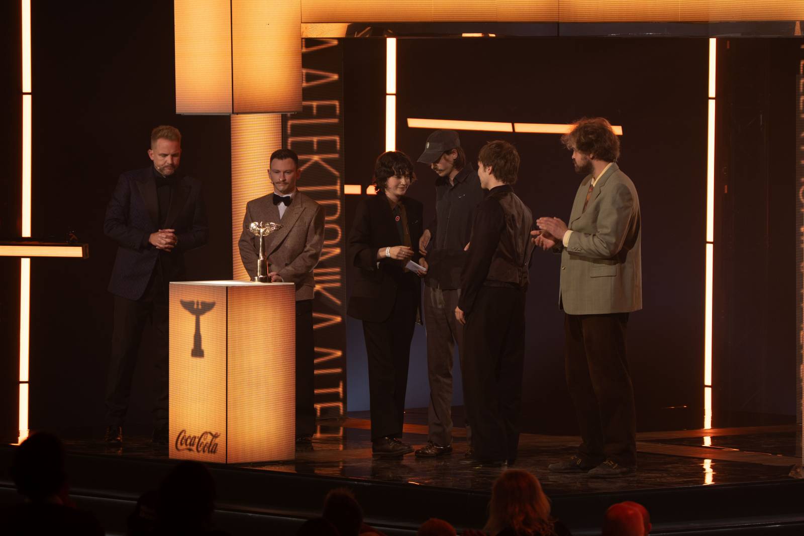 V zákulisí Cen Anděl. Radovali se Michal Prokop či Mňága a Žďorp, dorazili i Ewa Farna, Ben Cristovao nebo Lenny