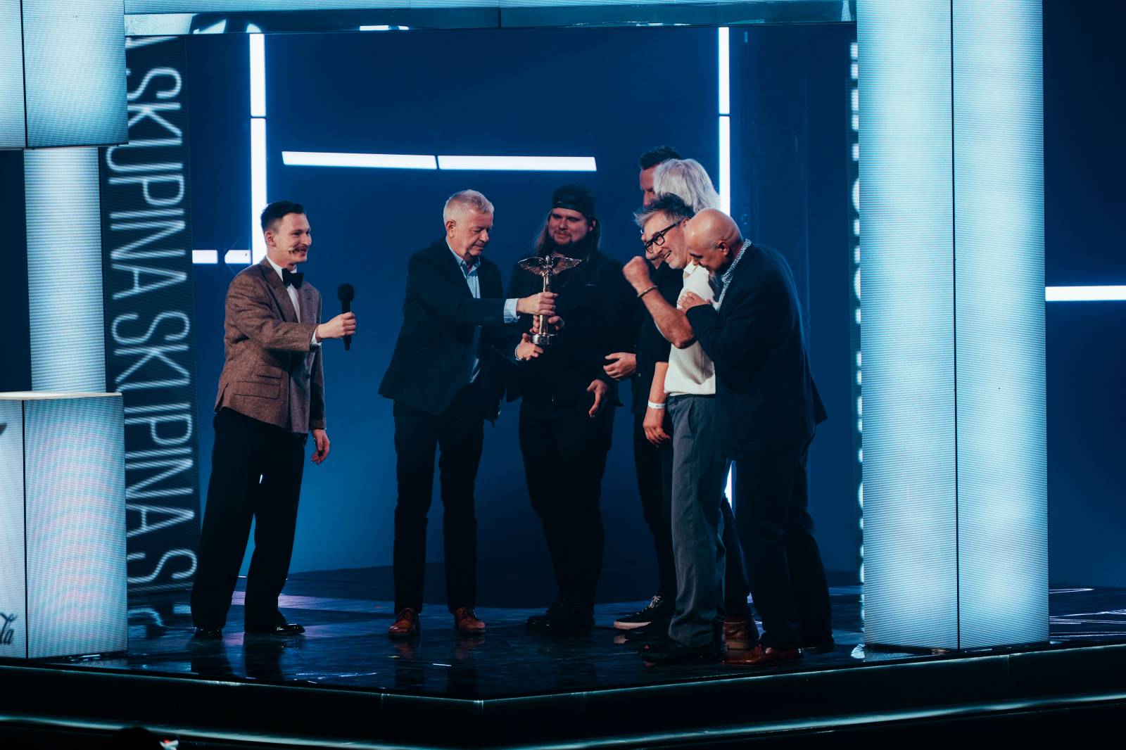 V zákulisí Cen Anděl. Radovali se Michal Prokop či Mňága a Žďorp, dorazili i Ewa Farna, Ben Cristovao nebo Lenny