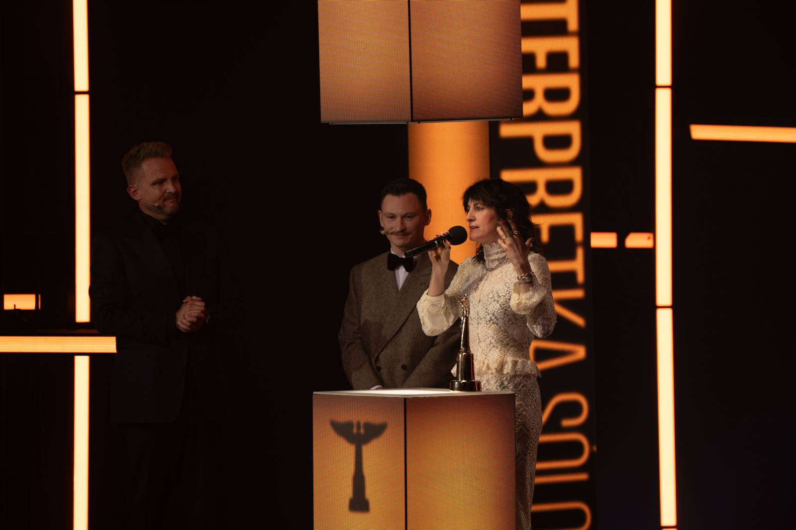 V zákulisí Cen Anděl. Radovali se Michal Prokop či Mňága a Žďorp, dorazili i Ewa Farna, Ben Cristovao nebo Lenny