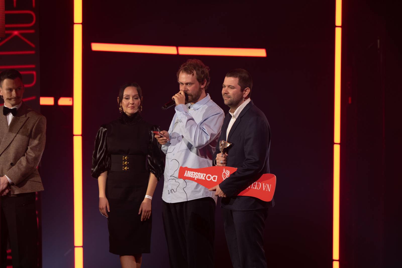 V zákulisí Cen Anděl. Radovali se Michal Prokop či Mňága a Žďorp, dorazili i Ewa Farna, Ben Cristovao nebo Lenny