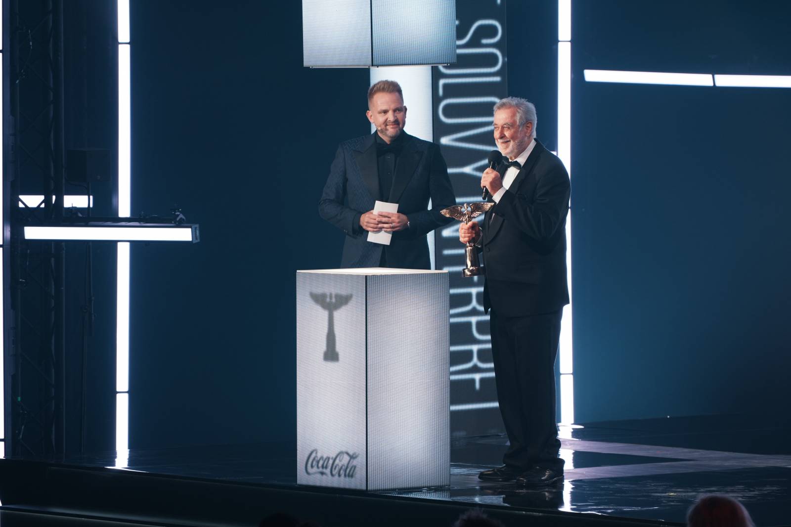 V zákulisí Cen Anděl. Radovali se Michal Prokop či Mňága a Žďorp, dorazili i Ewa Farna, Ben Cristovao nebo Lenny