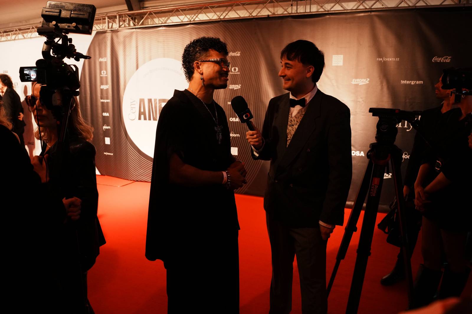 V zákulisí Cen Anděl. Radovali se Michal Prokop či Mňága a Žďorp, dorazili i Ewa Farna, Ben Cristovao nebo Lenny