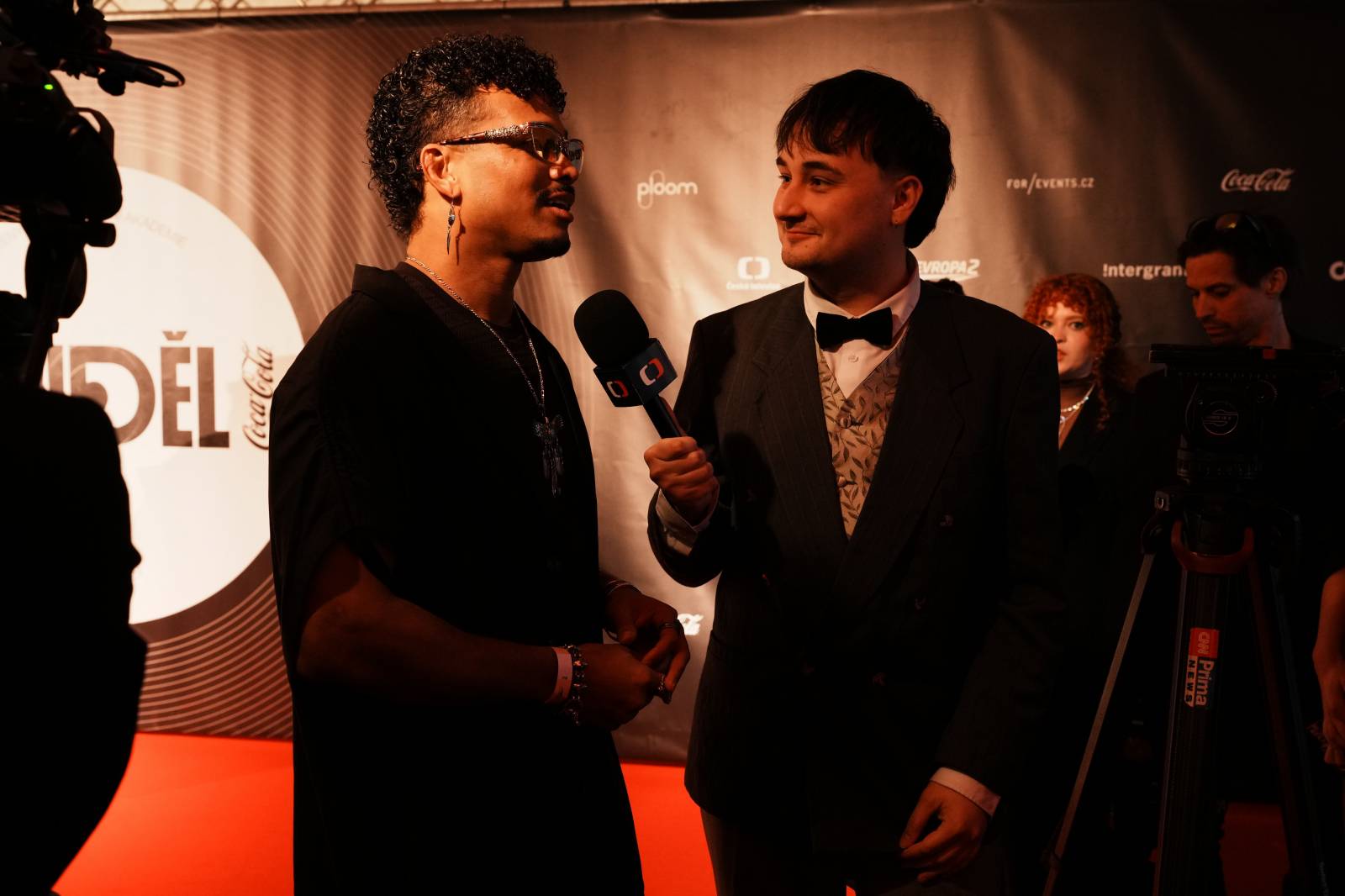 V zákulisí Cen Anděl. Radovali se Michal Prokop či Mňága a Žďorp, dorazili i Ewa Farna, Ben Cristovao nebo Lenny