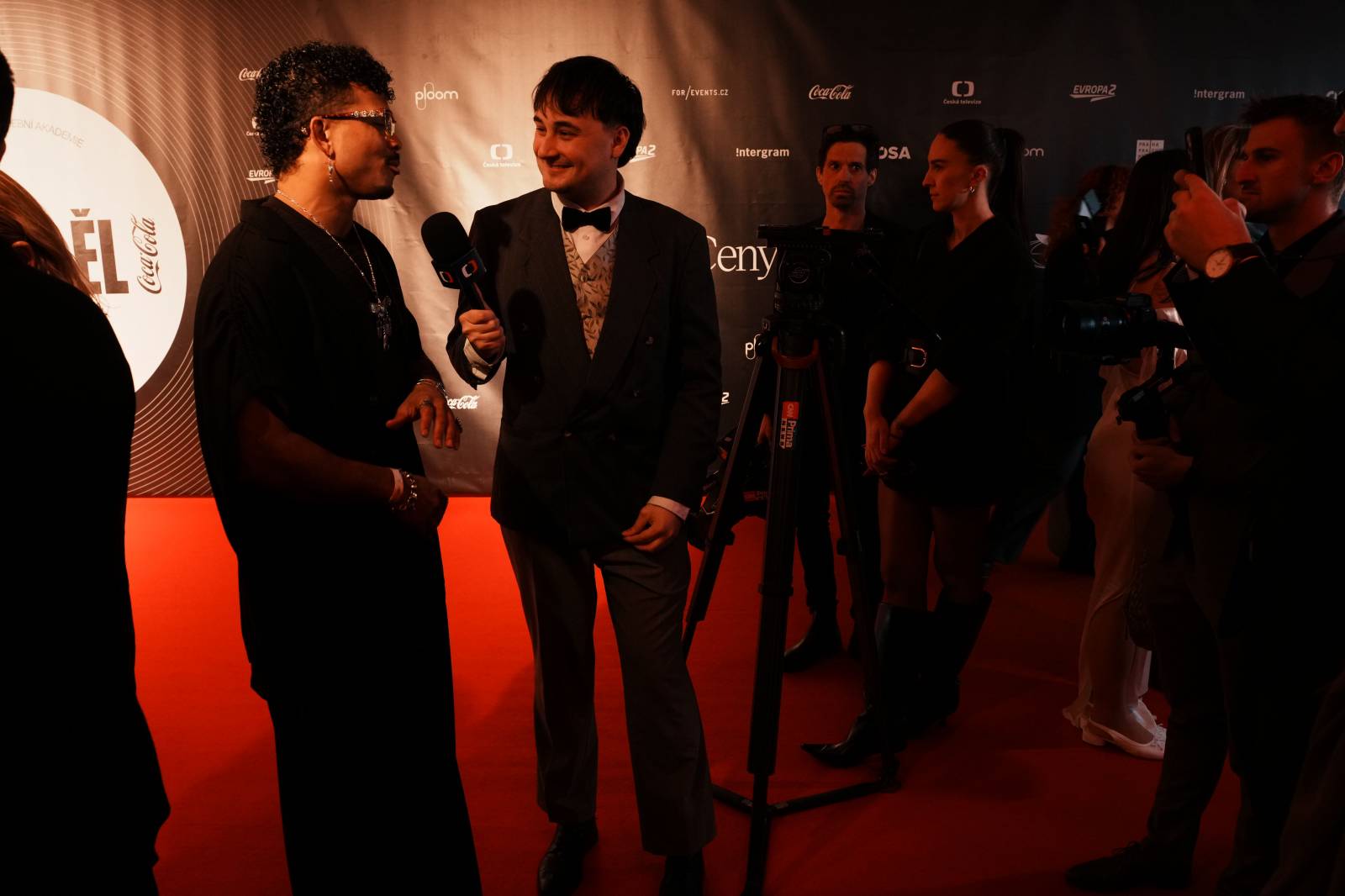 V zákulisí Cen Anděl. Radovali se Michal Prokop či Mňága a Žďorp, dorazili i Ewa Farna, Ben Cristovao nebo Lenny