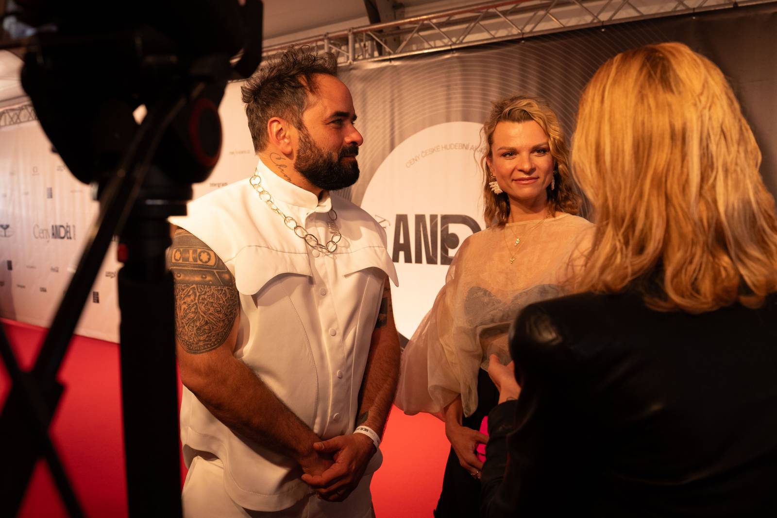 V zákulisí Cen Anděl. Radovali se Michal Prokop či Mňága a Žďorp, dorazili i Ewa Farna, Ben Cristovao nebo Lenny