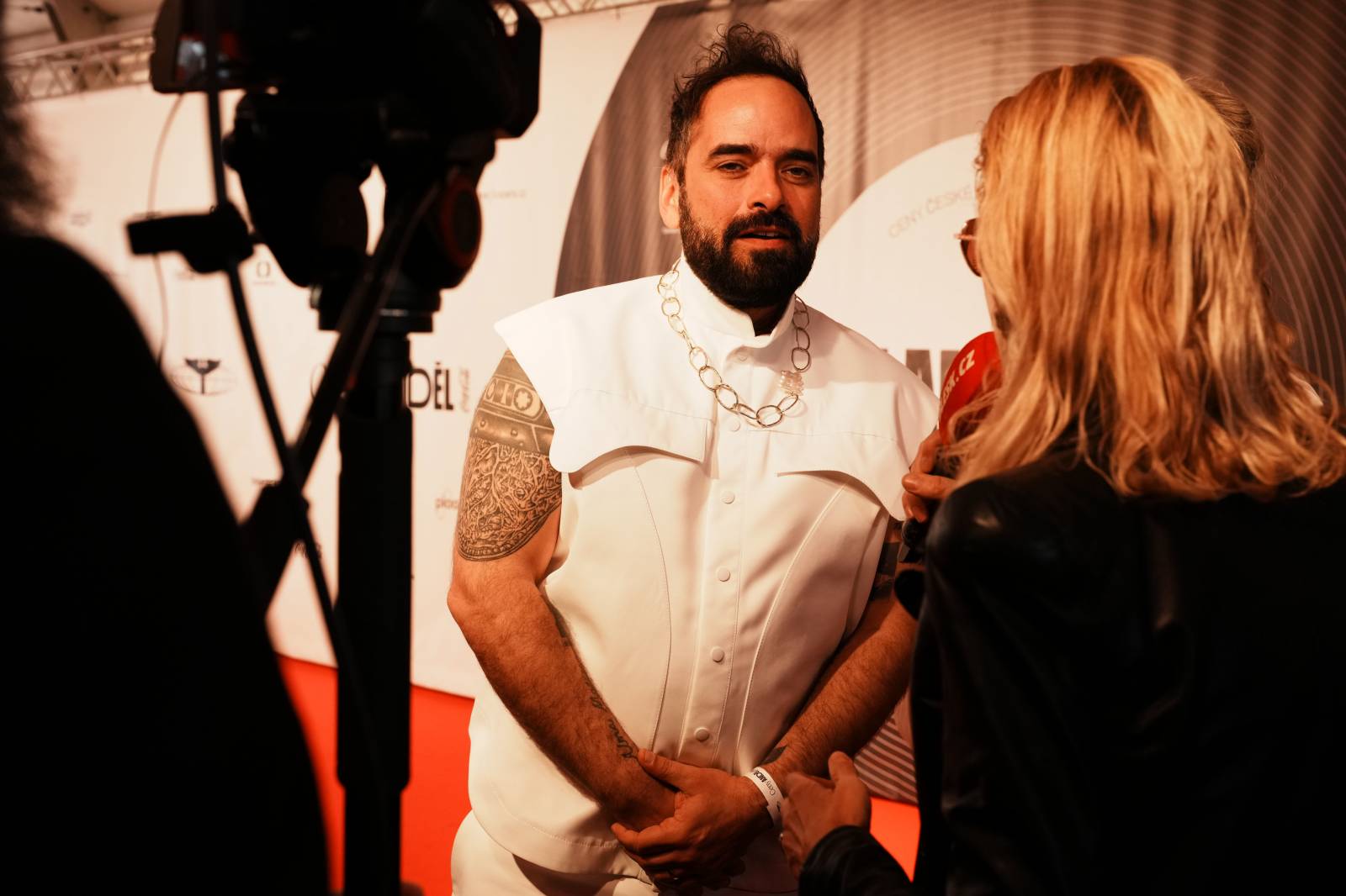 V zákulisí Cen Anděl. Radovali se Michal Prokop či Mňága a Žďorp, dorazili i Ewa Farna, Ben Cristovao nebo Lenny