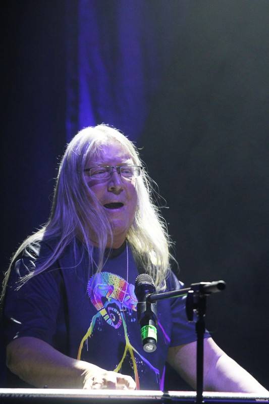 Motorband slavil v brněnském Sonu čtyřicítku. Blahopřáli mu Honza Toužimský a Roman Dragoun