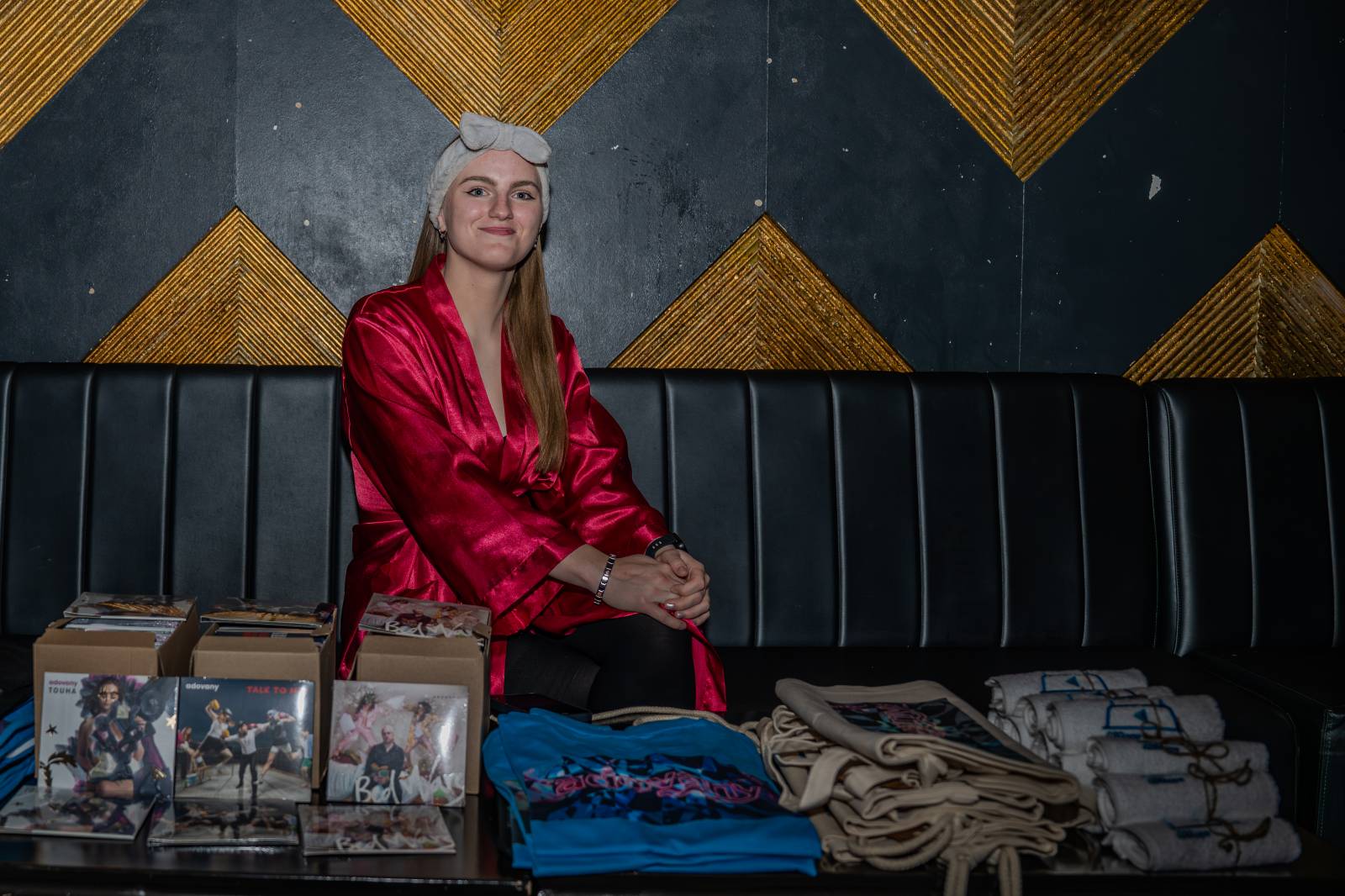 Kapela ADOVANY pokřtila nové album, v Radosti FX rozjela polštářovou bitvu