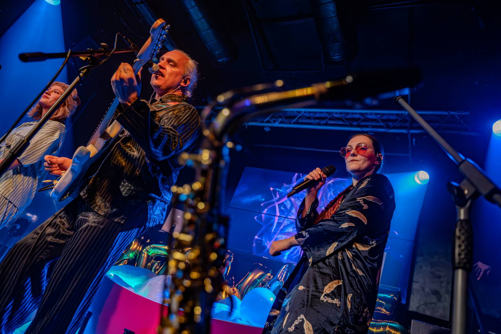 Kapela ADOVANY pokřtila nové album, v Radosti FX rozjela polštářovou bitvu