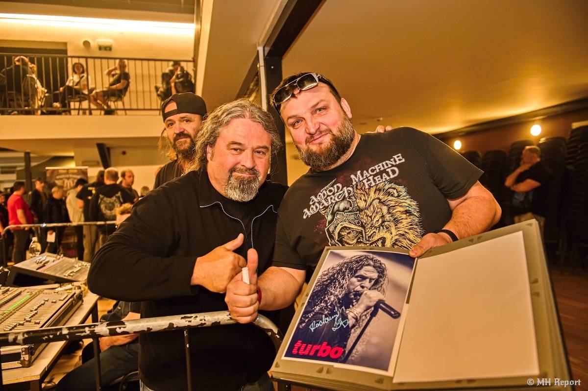 Motorband oslavil v Plzni čtyřicítku. Blahopřáli mu Ladislav Křížek,  Radek Zíka a  Honza Toužimský